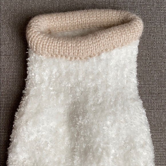 Charter Club Soft Chenille Knit Gloves Ivory - Picture 5 of 5